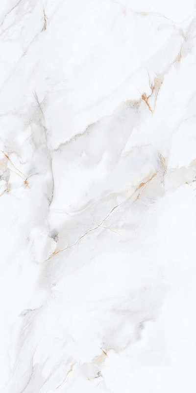 Керамогранит Maimoon Glossy Lusia White Endless 5334758 60х120 см белый для ванной комнаты, для кухни Индия