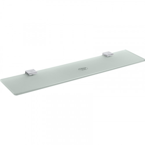 Стеклянная полка Bemeta Via 135002242 Хром