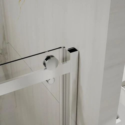 Душевая дверь Azario Bern 170 AZ-733-170-BM-CL профиль Черный матовый стекло прозрачное