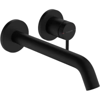 Смеситель для раковины Hansgrohe Tecturis S 73351670 Черный матовый латунь встраиваемый