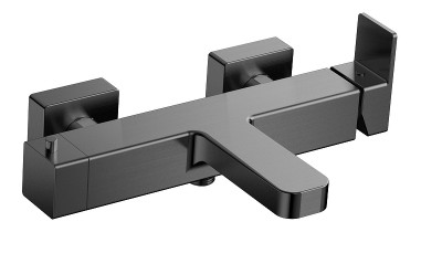 Смеситель для ванны AQUAme Savona AQM6812GM цвет Оружейная сталь