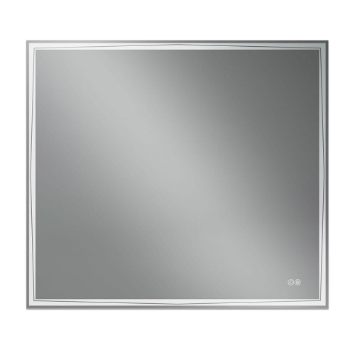 Зеркало Art&amp;Max Firenze 90 AM-Fir-900-800-DS-F-H с подсветкой с сенсорным выключателем и диммером