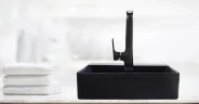 Раковина WeltWasser Elbach 21733 MB 50 10000004505 Черная матовая фаянс накладная