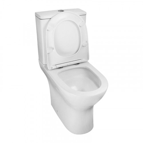 Унитаз компакт Azario Mist AZ-45T цвет Белый с бачком и сиденьем Микролифт