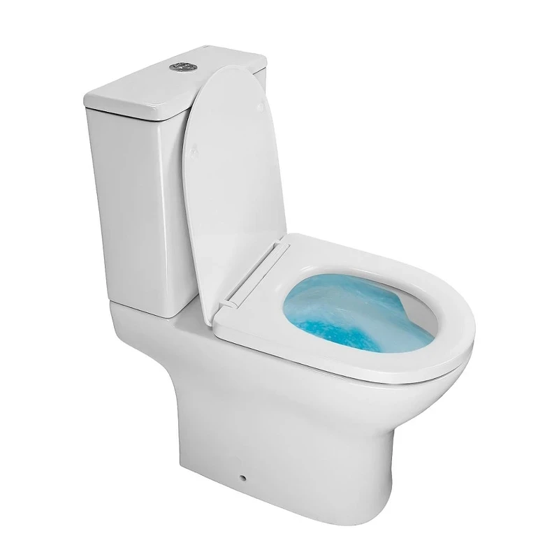 Унитаз компакт Azario Mist AZ-45T цвет Белый с бачком и сиденьем Микролифт