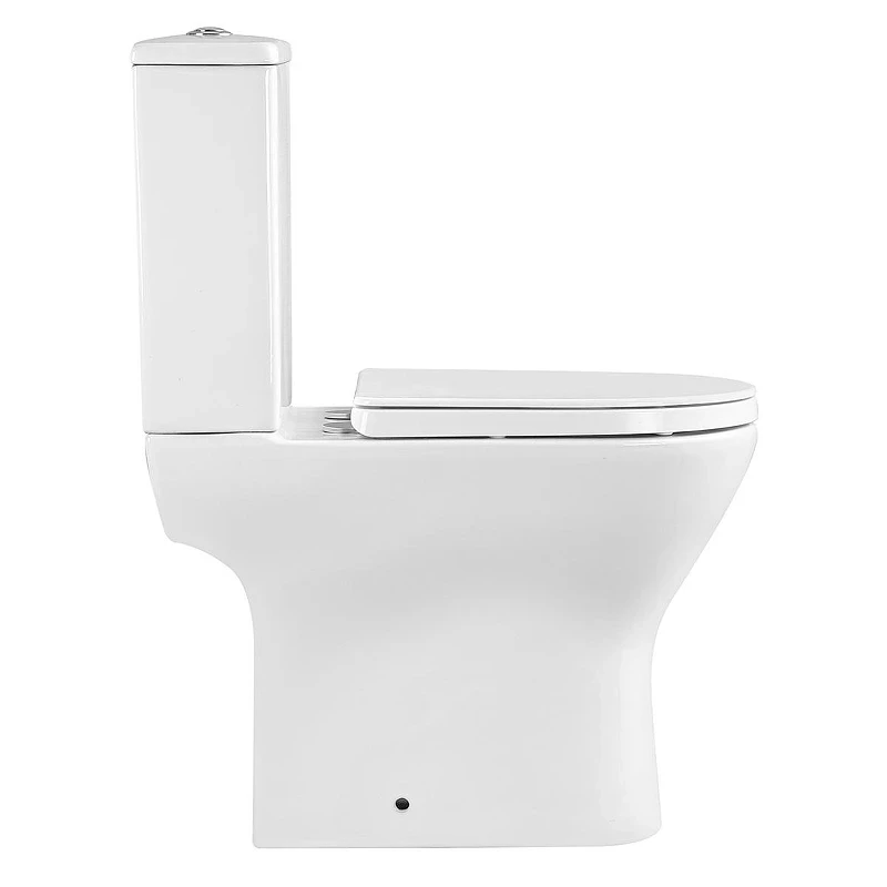 Унитаз компакт Azario Mist AZ-45T цвет Белый с бачком и сиденьем Микролифт