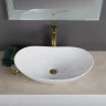 Раковина-чаша BelBagno 60 BB1404 Белая фаянс накладная