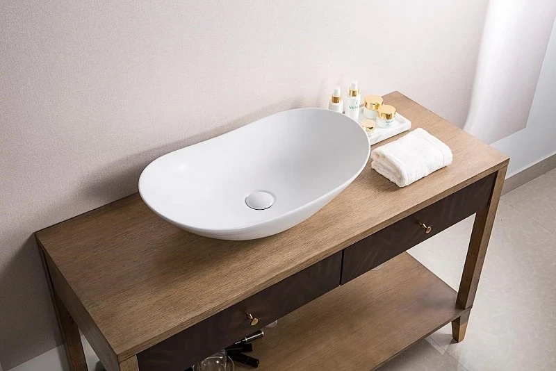 Раковина-чаша BelBagno 60 BB1404 Белая фаянс накладная