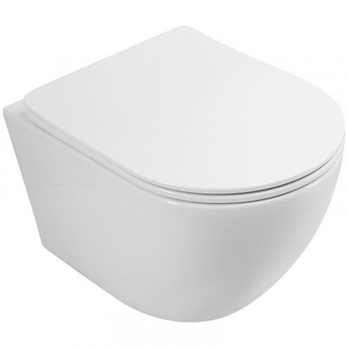 Унитаз Art&amp;Max Sanremo AM026CHR/SC подвесной с сиденьем Микролифт