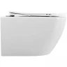 Унитаз Art&Max Sanremo AM026CHR/SC подвесной с сиденьем Микролифт
