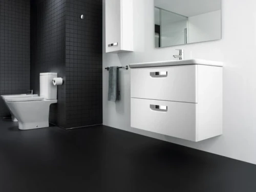 Тумба под раковину Roca The Gap 80 ZRU9302732 подвесная Белая матовая