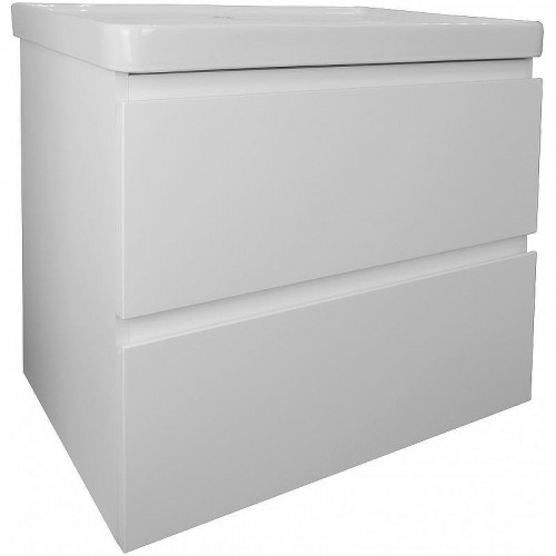 Тумба с раковиной Azario Мила 70 CS00082786 подвесная Белая матовая