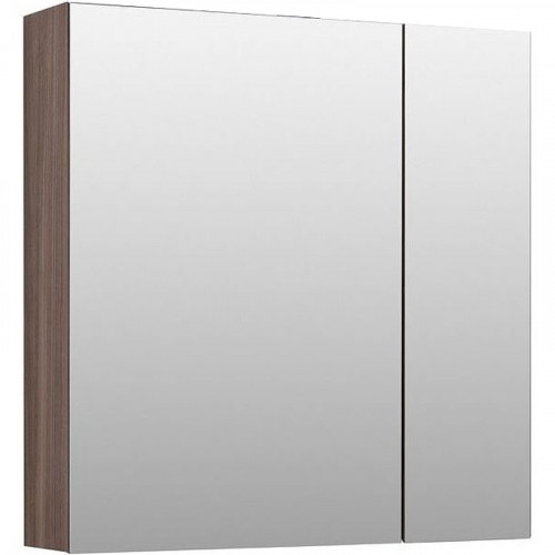 Зеркальный шкаф Aquanet Нью-Йорк 85 L 203954 Орех МДФ / ЛДСП, стекло