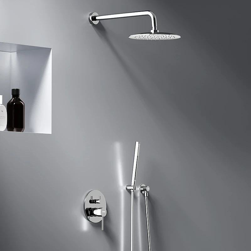 Душевая система Damixa Scandinavian Pure 936520000 Хром латунь встраиваемый