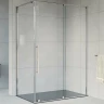Душевой уголок Vincea Arno 120х100 VSR-1A1012CL профиль Хром стекло прозрачное