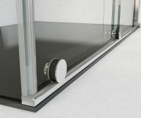 Душевой уголок Vincea Arno 120х100 VSR-1A1012CL профиль Хром стекло прозрачное