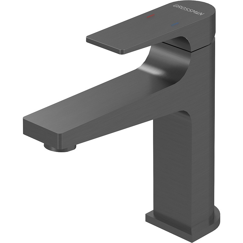 Смеситель для раковины Grossman Classic 510.K35.04.420 Графит брашированный латунь