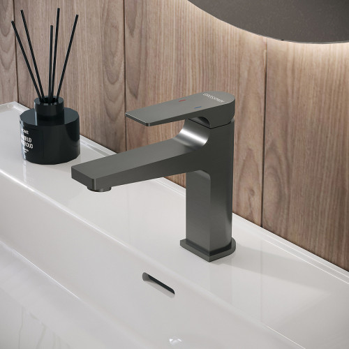 Смеситель для раковины Grossman Classic 510.K35.04.420 Графит брашированный латунь