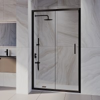 Душевая дверь RGW Passage PA-21B 80 06082108-14 профиль Черный стекло прозрачное
