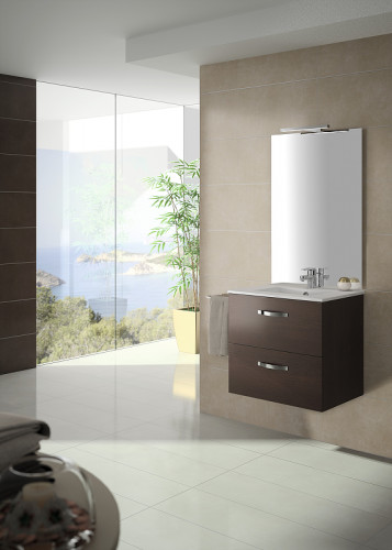 Тумба под раковину Jacob Delafon Ola 61 EB390RU-N14 подвесная Серый антрацит МДФ / ЛДСП