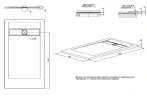 Душевой поддон из искусственного камня Allen Brau Infinity 140x80 8.21004-PWM цвет Зеленый