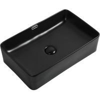 Раковина-чаша Aquanet Perfect-3-MB 55 273676 Черная матовая фаянс накладная