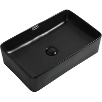 Раковина-чаша Aquanet Perfect-3-MB 55 273676 Черная матовая фаянс накладная