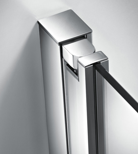 Душевая стенка Jacob Delafon Contra 80 E22FC80-GA профиль Хром стекло прозрачное