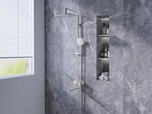 Душевая система Aquatek Ника AQ2840CR цвет Хром