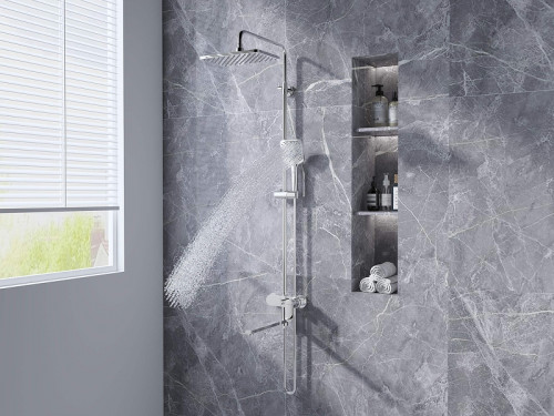 Душевая система Aquatek Ника AQ2840CR цвет Хром