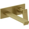 Смеситель для раковины Kludi Decus 54245N075 Золото брашированное