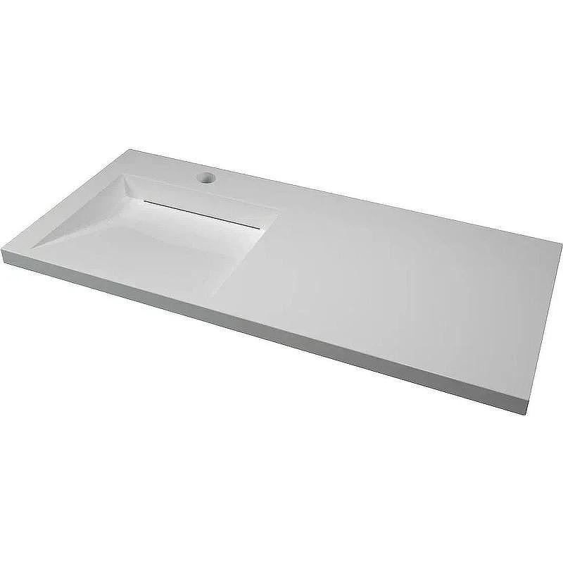 Раковина Style Line Estetus Леон 120 L СС-00002436 с местом под стиральную машину Белая