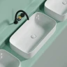 Раковина-чаша Ceramicanova Element 71 CN6054MW Белая матовая фарфор накладная