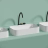 Раковина-чаша Ceramicanova Element 71 CN6054MW Белая матовая фарфор накладная