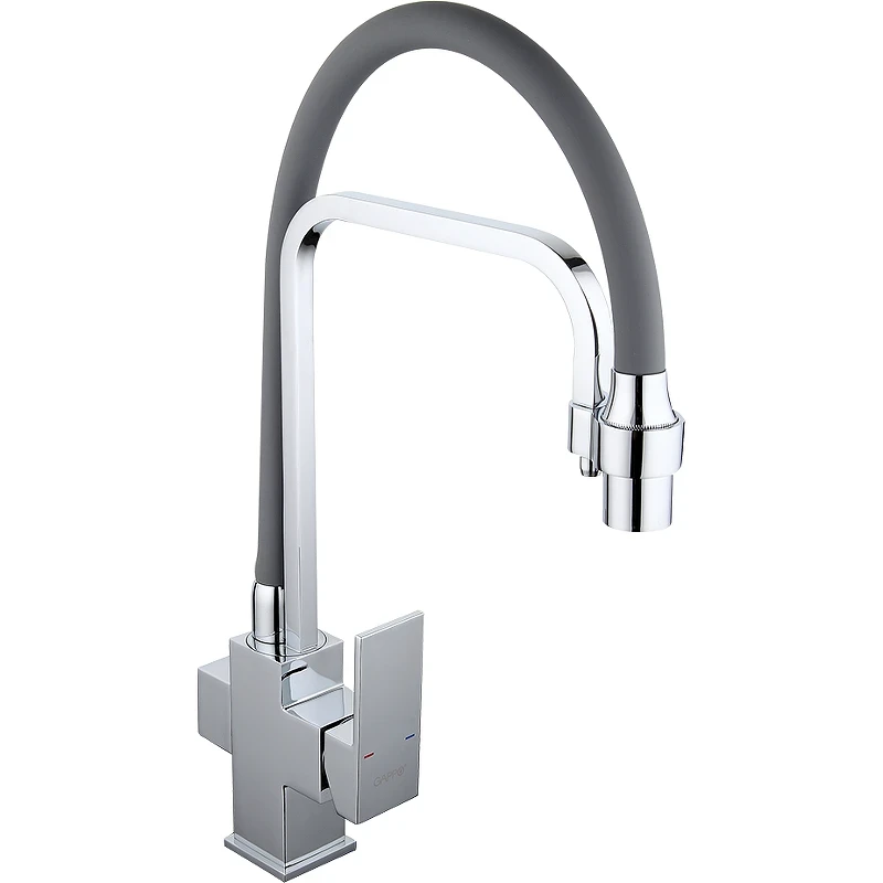 Смеситель для кухни Gappo G4398-4 Хром Серый латунь