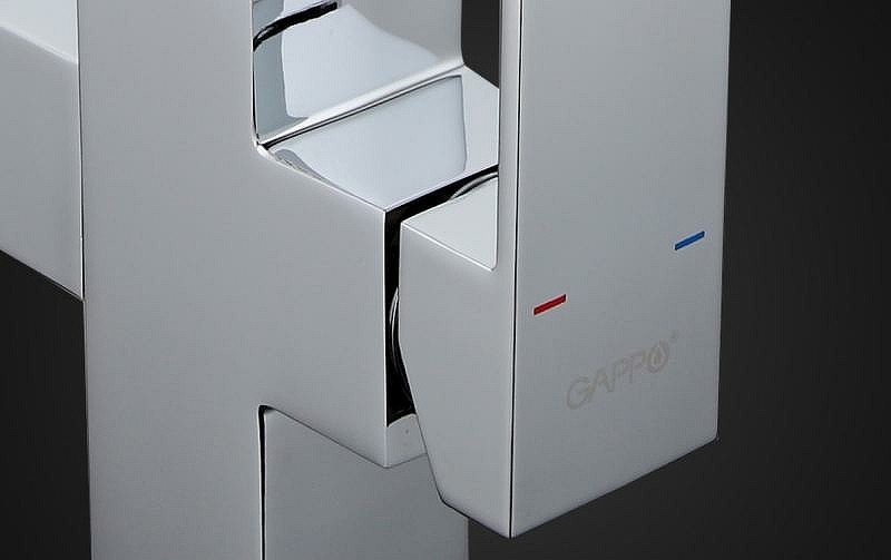 Смеситель для кухни Gappo G4398-4 Хром Серый латунь