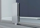 Душевой уголок Vincea Penta 90x90 VSP-3P900CL профиль Хром стекло прозрачное