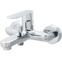 Смеситель для ванны Swedbe Vulcan 1130 Хром латунь на стену