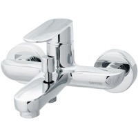 Смеситель для ванны Swedbe Vulcan 1130 Хром латунь на стену