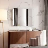 Зеркало-трюмо Art&Max Trento AM-Tre-1000-800-DS-F с подсветкой с сенсорным выключателем стекло