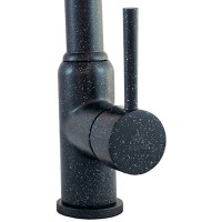 Смеситель для кухни Kaiser Teka 13044-2 Черный мрамор латунь