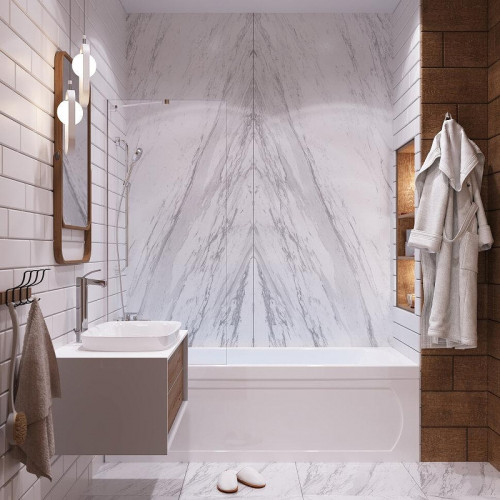 Акриловая ванна Triton 1ACreal Gamma 130х70 Щ0000028715 цвет Белый