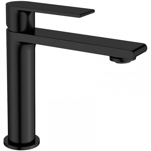 Смеситель для раковины Vincea Vogue VBF-1V1MB Черный матовый латунь