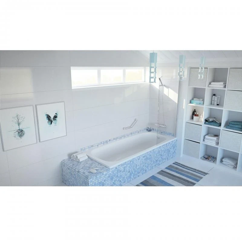 Стальная ванна BLB Universal HG B50H 150x70 без гидромассажа с шумоизоляцией