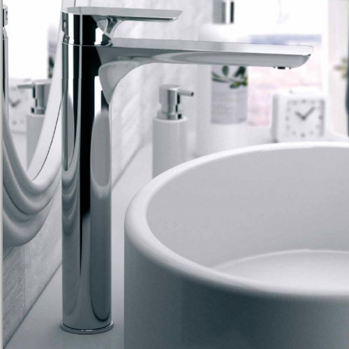 Смеситель для раковины Remer Infinity I10L Хром на столешницу