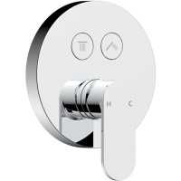 Душевая система AQUAme AQM8402CR Хром латунь встраиваемый