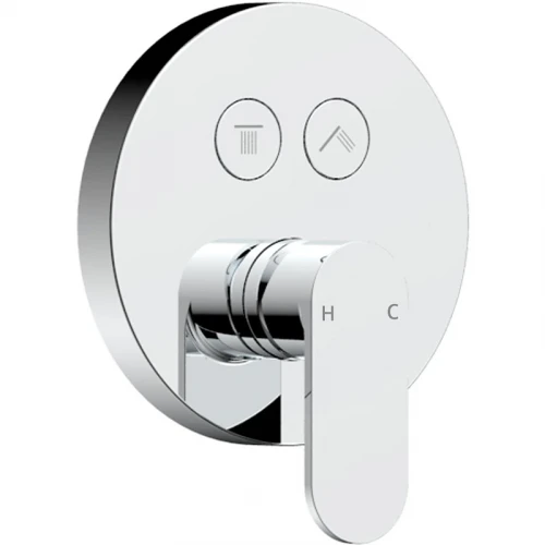 Душевая система AQUAme AQM8402CR Хром латунь встраиваемый