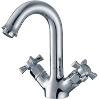 Смеситель для раковины Kaiser Cross 41011 Хром латунь