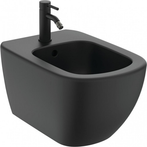 Биде Ideal Standard Tesi T3552V3 подвесное Черный шелк