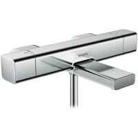 Смеситель для ванны Hansgrohe Ecostat E 15774000 с термостатом Хром латунь на стену